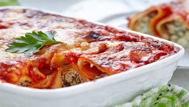 Cannelloni ricotta e spinaci: ricetta vegana